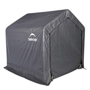 Gazebo Capanno in PVC Gazebo Ricovero per Attrezzi da Giardino Box Capannone
