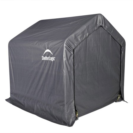 Gazebo Capanno in PVC Gazebo Ricovero per Attrezzi da Giardino Box Capannone