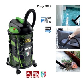 Lavor Bidone Aspiratutto 1200 w Aspirapolvere Liquidi Solidi Professionale Auto