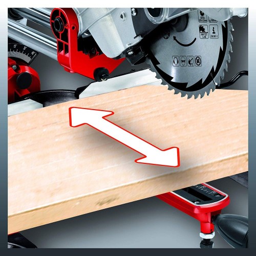 Einhell Troncatrice Denti Lama da Banco Tavolo Professionale Radiale Legno