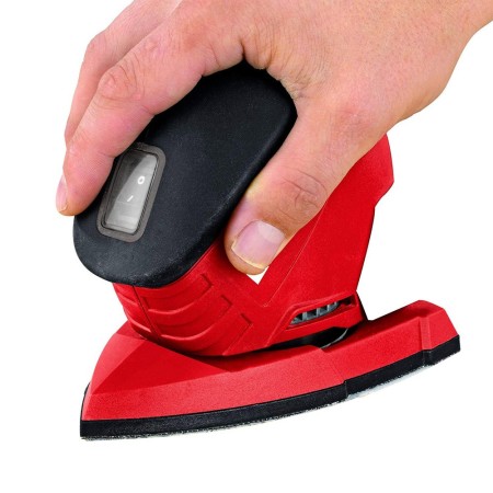 Einhell Levigatrice Angolare Palmare Mouse con Aspiratore Triangolare per Legno