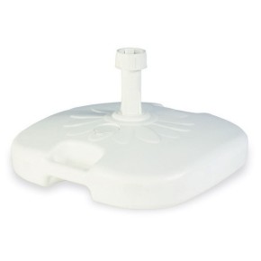 Base per Ombrellone con Palo Centrale in Plastica Zavora da Giardino Balcone