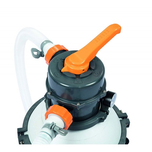Bestway Pompa 2271Lt/h Piscina Filtro a Sabbia Flowclear Filtraggio Depuratore