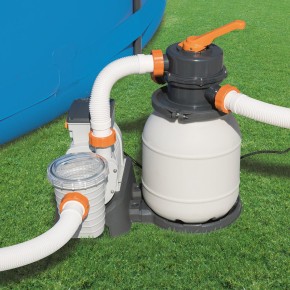 Pompa Filtro a Sabbia 5.678 l/h per Piscina Fuoriterra Bestway Depuratore Acqua 2