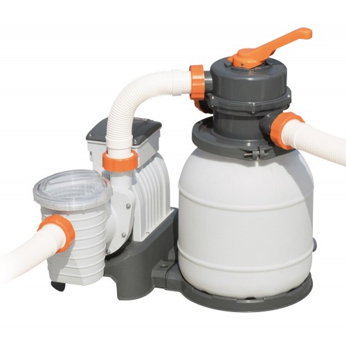 Pompa Filtro a Sabbia 5.678 l/h per Piscina Fuoriterra Bestway Depuratore Acqua