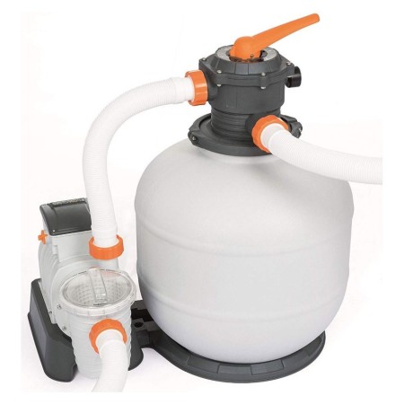 Pompa Filtro per Piscine Esterne a Sabbia Filtraggio 6813 Litri Acqua Bestway