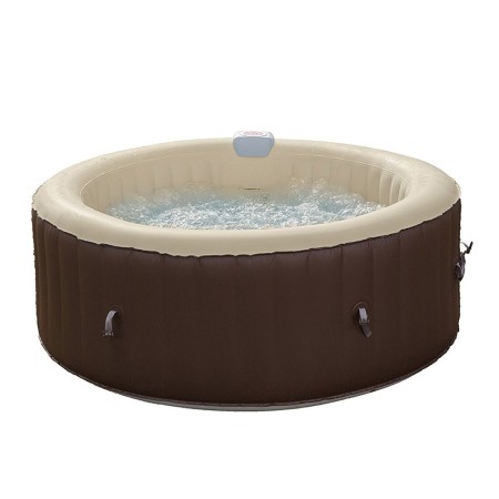 Piscina Spa Gonfiabile Vasca Idromassaggio Riscaldata Pompa Filtro da Esterno