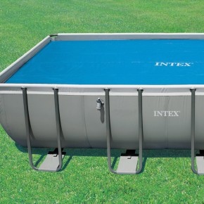 Copri Piscina Telo Termico 400x200 Rettangolare Copertura Intex Frame Solare
