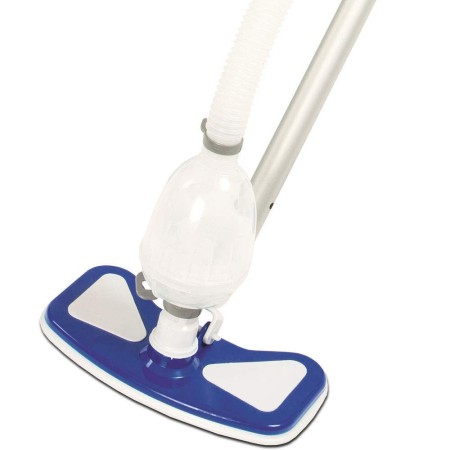 Kit Pulizia Asta Retino Spazzola Skimmer Tubo 32 Aspiratore Fondo Acqua Piscina