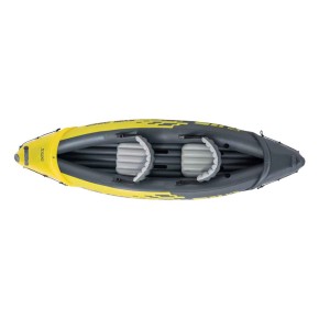 Canoa Gonfiabile 2 posti 180 kg 2 Remi da Campeggio Intex Pesca Accessori Mare  2