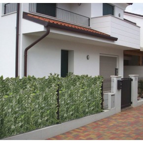Arella Siepe 1x3 Artificiale Lauro Rete Ombreggiante Giardino Balcone Sintetica 2