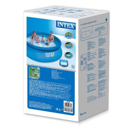 Piscina Rotonda Intex 366x76 Fuoriterra Autoportante Pompa Filtro a Cartuccia