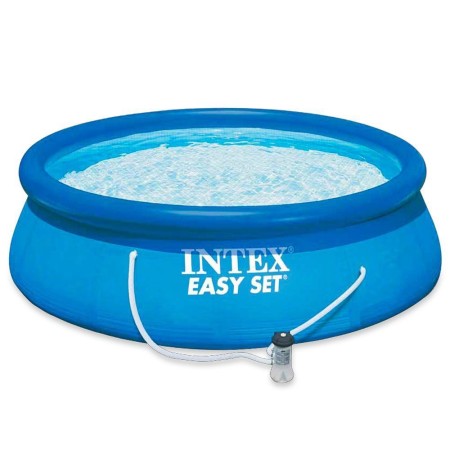 Piscina Rotonda Intex 366x76 Fuoriterra Autoportante Pompa Filtro a Cartuccia