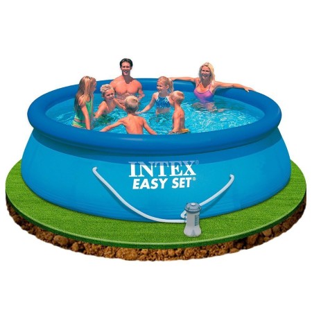 Piscina Rotonda Intex 366x76 Fuoriterra Autoportante Pompa Filtro a Cartuccia