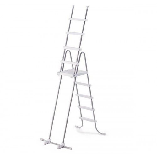 Intex Scaletta 4 Gradini 122 cm per Piscina Sicurezza Bambini Fuoriterra Esterno