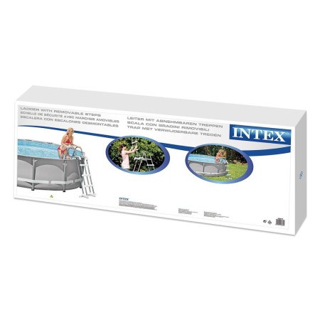 Intex Scaletta 4 Gradini 107 Piscina Scala Sicurezza Fuoriterra Bambini Giardino