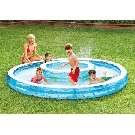 Intex Piscina Gonfiabile per Bambini da Esterno Giardino Fuoriterra Gioco Bimbi