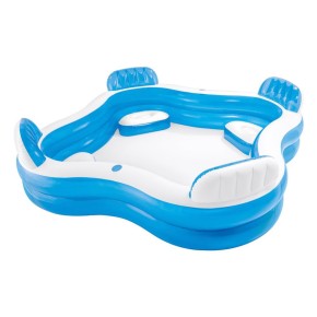 Intex Piscina Gonfiabile per Bambini Quadrata Giardino Fuoriterra da Esterno 2