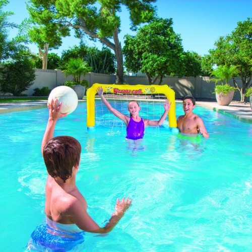 Porta Galleggiante Water con palla 137x66 Gonfiabile Mare Piscina Giochi Bambini