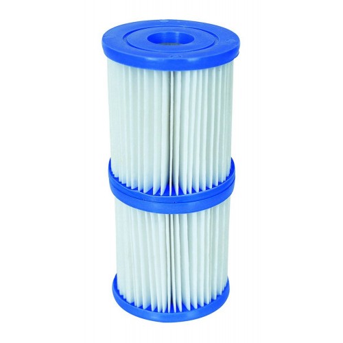 Bestway Piscina 305x76 Gonfiabile Tonda Autoportante con Pompa Fast Set Bambini
