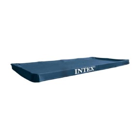 Telo per Piscina Frame 460x226 Rettangolare Polietilene Intex Copertura Esterno 2