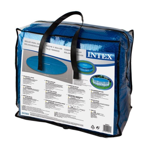 Telo Termico Copri Piscina 305 cm Rotonda Copertura Autoportante Intex Frame