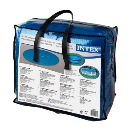 Telo Termico Copri Piscina 305 cm Rotonda Copertura Autoportante Intex Frame