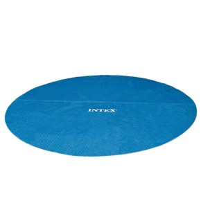 Copri Piscina 549 cm Telo Termico Rotonda Copertura Autoportante Intex Frame
