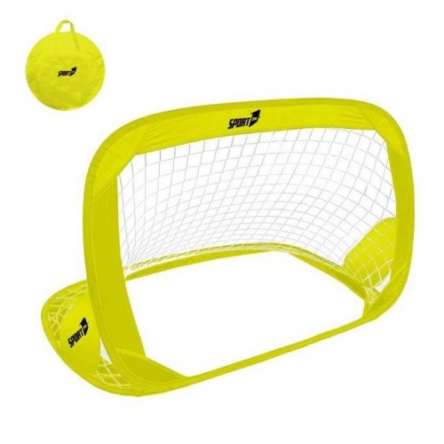Mini Porta da Calcio Pop Up Pieghevole Rete 4 Piccchetti Calcetto per Bambini