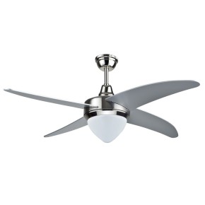 Ventilatore a Soffitto con Luce 3 Velocita Telecomando Lampada Lampadario Design