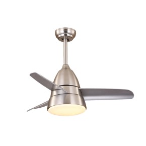 Ventilatore a Soffitto con Luce Led 3 Velocita Telecomando Lampada Lampadario