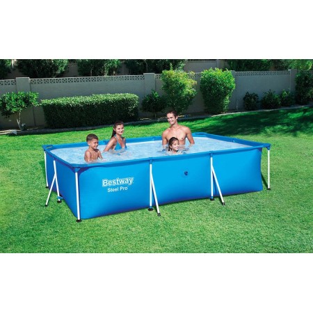 Piscina Frame per Bambini Bestway Rettangolare 300x201x66 Senza Pompa Filtro