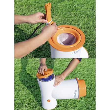 Pompa Filtro Skimmer Skimatic a Cartuccia per Piscina Grandi Fuori terra Bestway