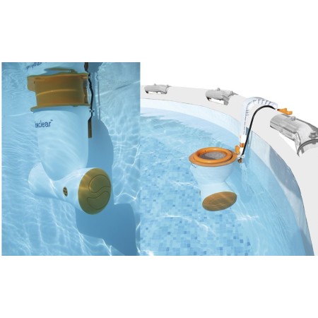 Pompa Filtro Skimmer Skimatic a Cartuccia per Piscina Grandi Fuori terra Bestway