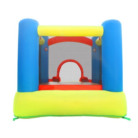Gonfiabile per Bambini Interattivo Musica con Scivolo Gioco Castello Gonfiatore