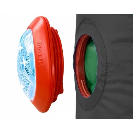 Gonfiabile per Bambini Interattivo Luci Musica con Scivolo Castello Pompa Aria