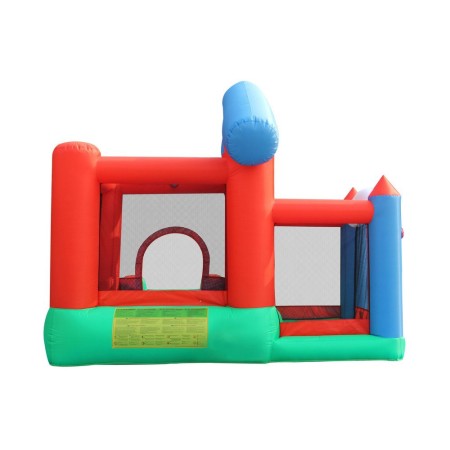 Castello Gonfiabile Musica House Scivolo per Bambini Vasca Palline Saltarello