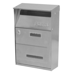 Cassetta Pubblicità Posta Acciao Inox Esterno Condominio Buca Lettere Postale