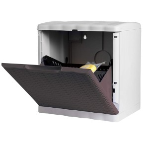 Scarpiera in Plastica Modulare Slim Salvaspazio Ingresso Mobile Porta Scarpe  2