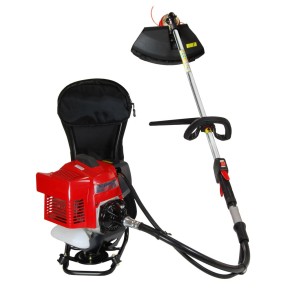 Decespugliatore Spalla a Scoppio Zaino 53.2 cc motore Kawasaki Filo Spalleggiato