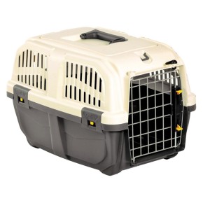 Skudo Iata Trasportino Per Cani Gatti Auto Aereo Gabbia Taglia Media Grande 