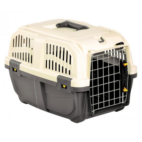 Skudo Iata Trasportino Per Cani Gatti Auto Aereo Gabbia Taglia Media Grande 