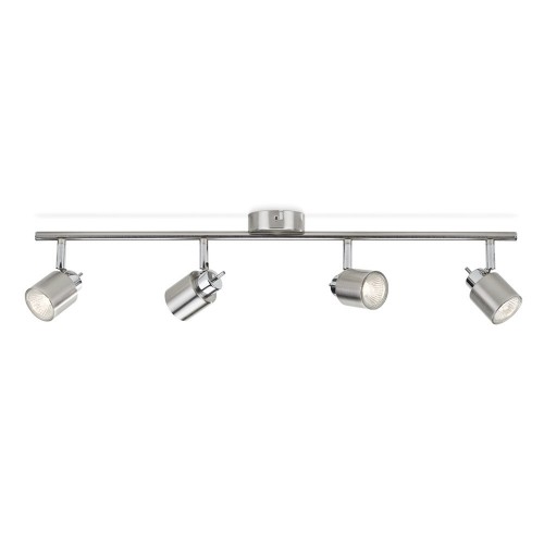 Philips Lampadario con 4 Faretti LED GU10 da Soffitto Cucina Soggiorno Lampadina