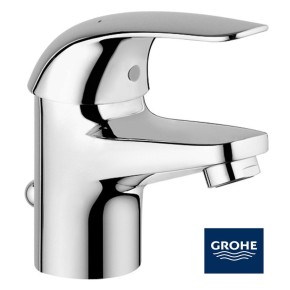 Grohe Euroeco Rubinetto Lavabo Landino Miscelatore Monocomando Bagno Flessibili