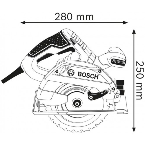 Bosch Sega Circolare Disco Alluminio Elettro Utensile Lama Guida Legno Acciaio