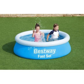 Piscina Rotonda Fuori Terra 183x51 Gonfiabile Autoportante Senza Pompa Filtro 2