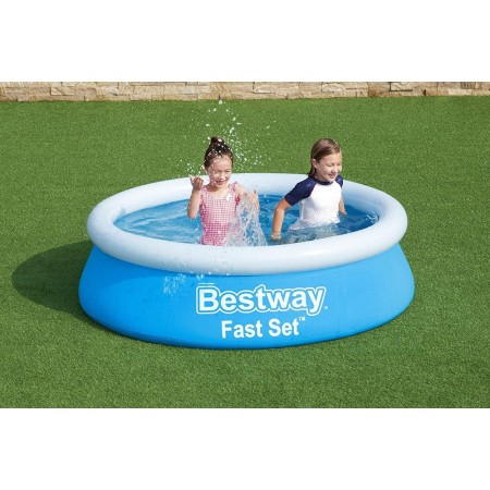 Piscina Rotonda Fuori Terra 183x51 Gonfiabile Autoportante Senza Pompa Filtro