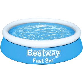 Piscina Rotonda Fuori Terra 183x51 Gonfiabile Autoportante Senza Pompa Filtro