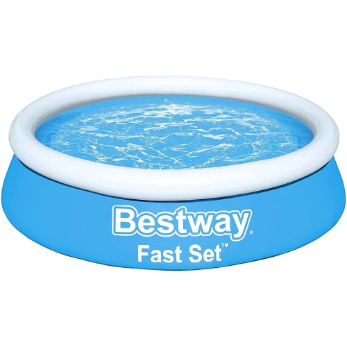 Piscina Rotonda Fuori Terra 183x51 Gonfiabile Autoportante Senza Pompa Filtro