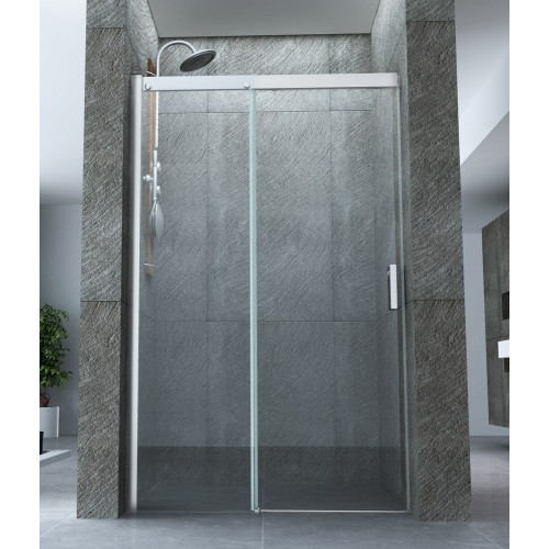 Box Doccia 90 100 110 120 130 140 8 mm Nicchia Anta Scorrevole in Cristallo Lato